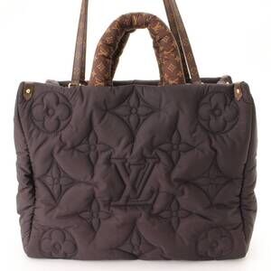Louis Vuitton On the Go Pillow Monogram Tote Bag Black